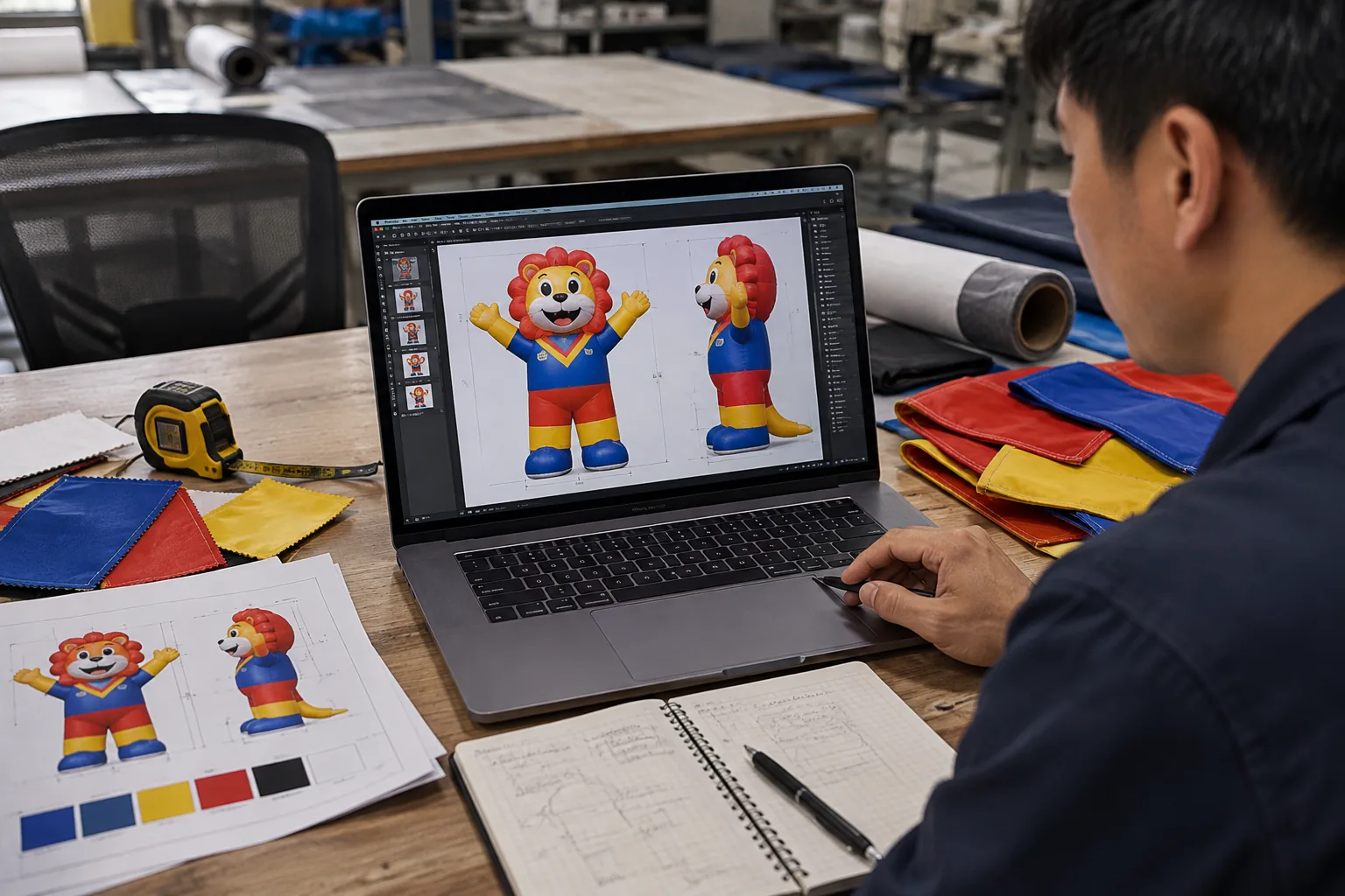 6 m Custom Mascot for a School Group in Southern Africa Gallery 3