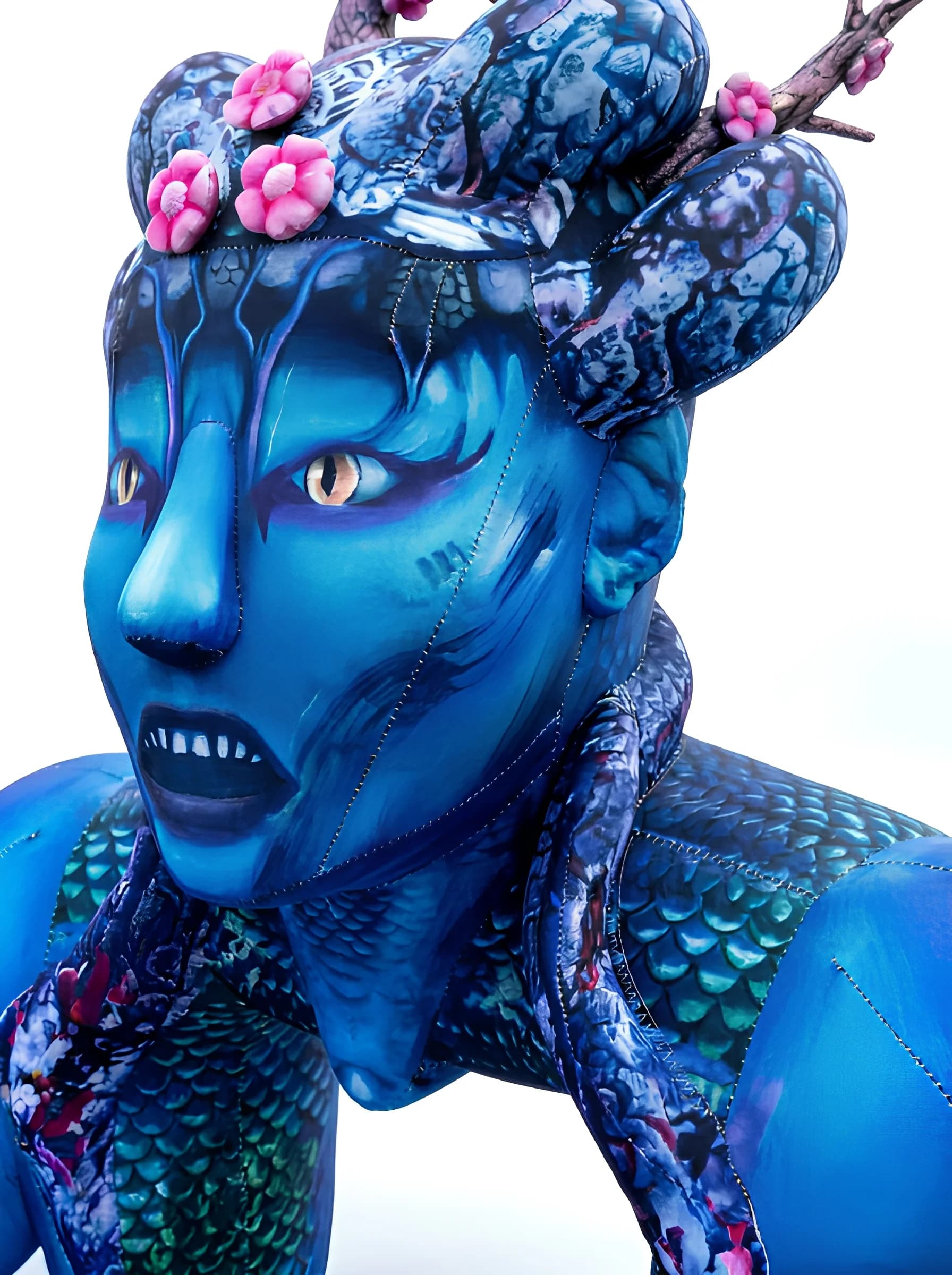 Custom Giant Inflatable Stage Sculpt and Print Craftsmanship Detail | InflatCustom