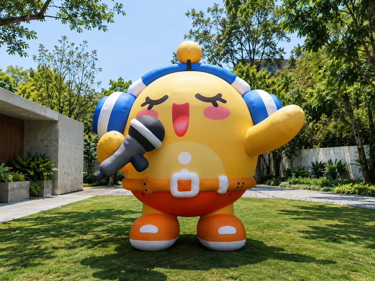 Custom Inflatable Singer Mascot