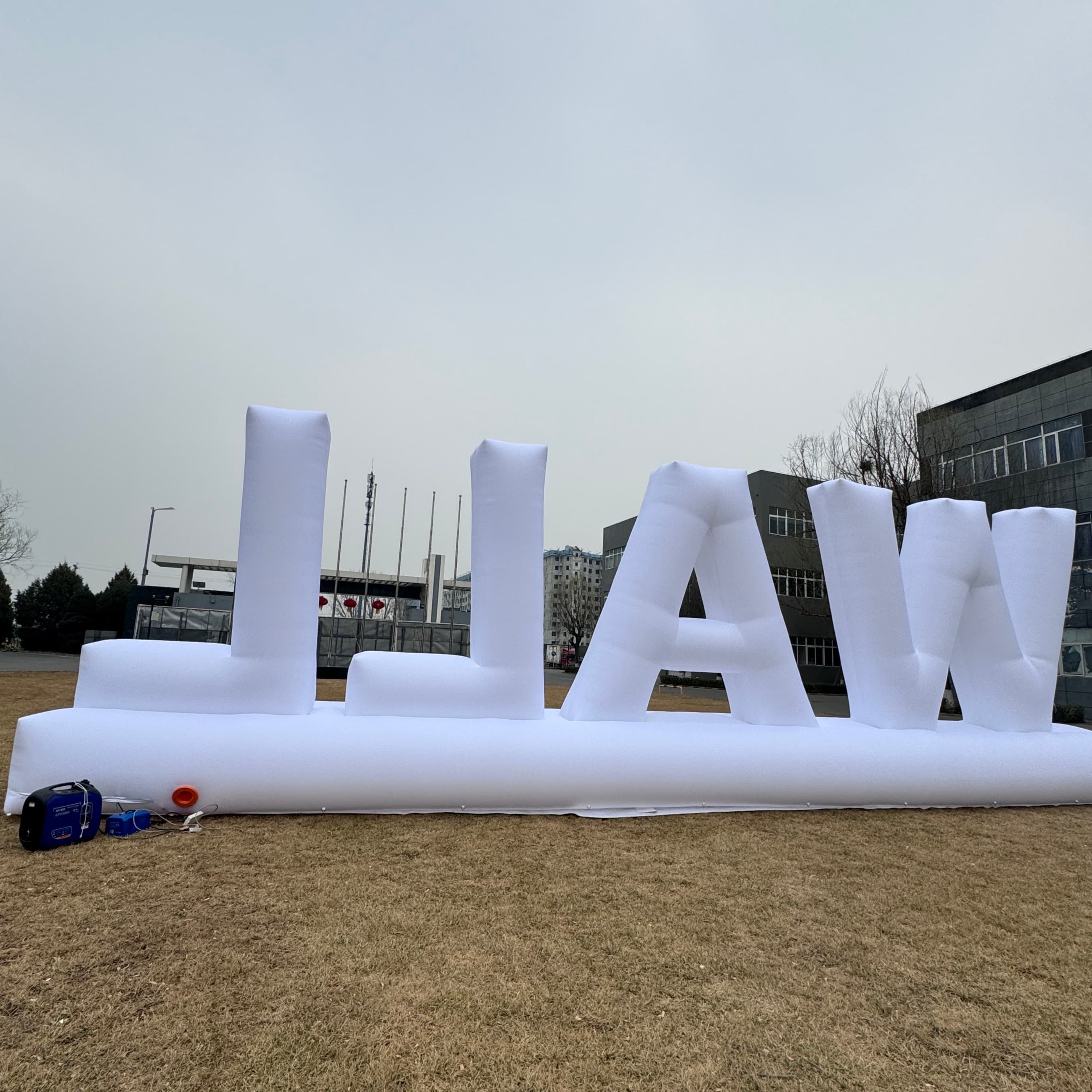Custom Inflatable Letters Detail 2