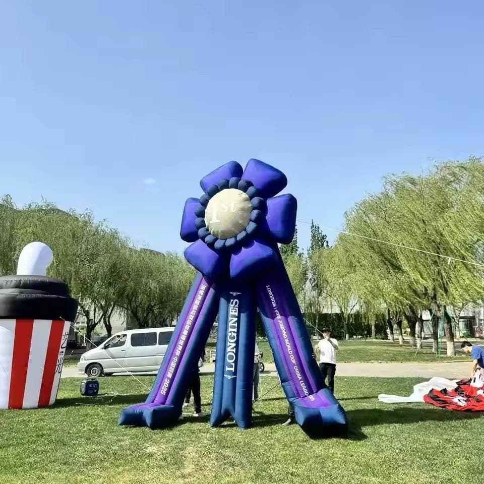 Custom Inflatable Award Ribbon view 06 | InflatCustom