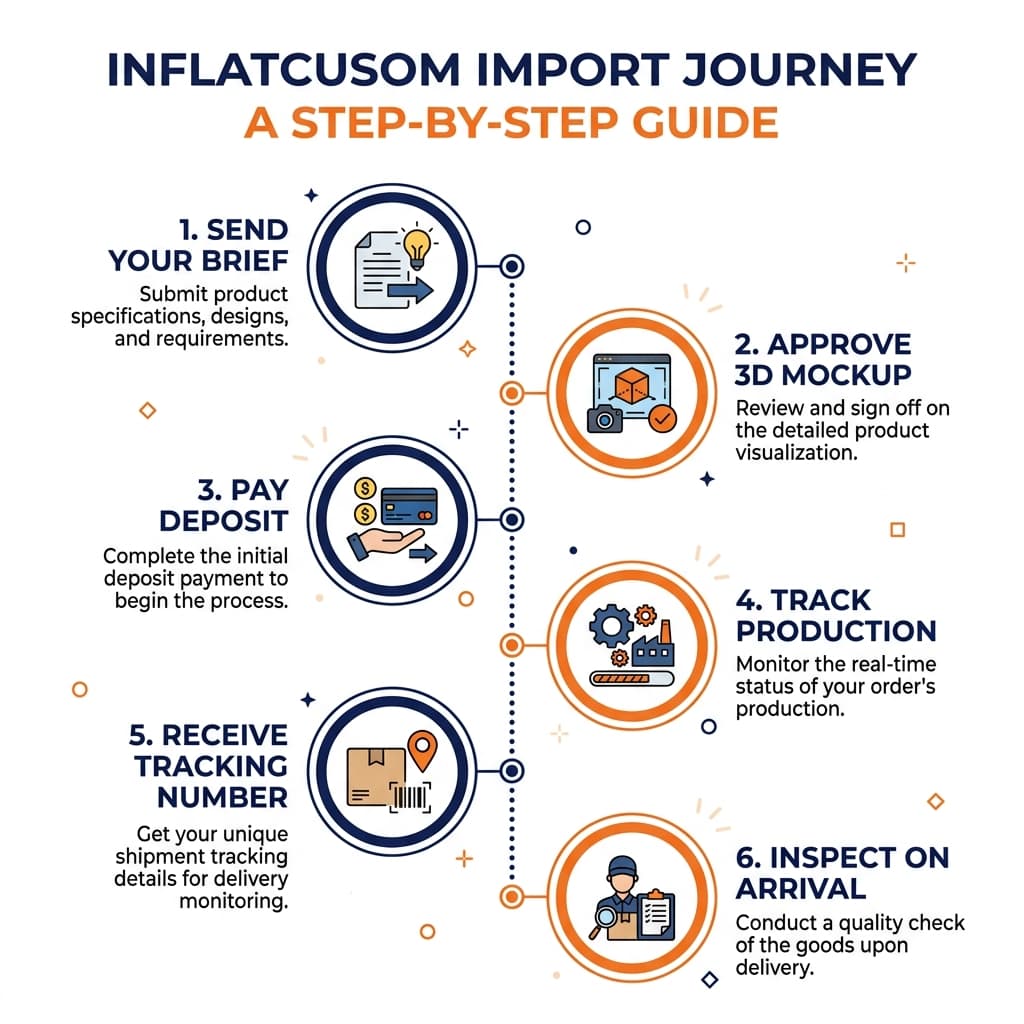 First-Time Importer's Guide to Sourcing Custom Inflatables From China