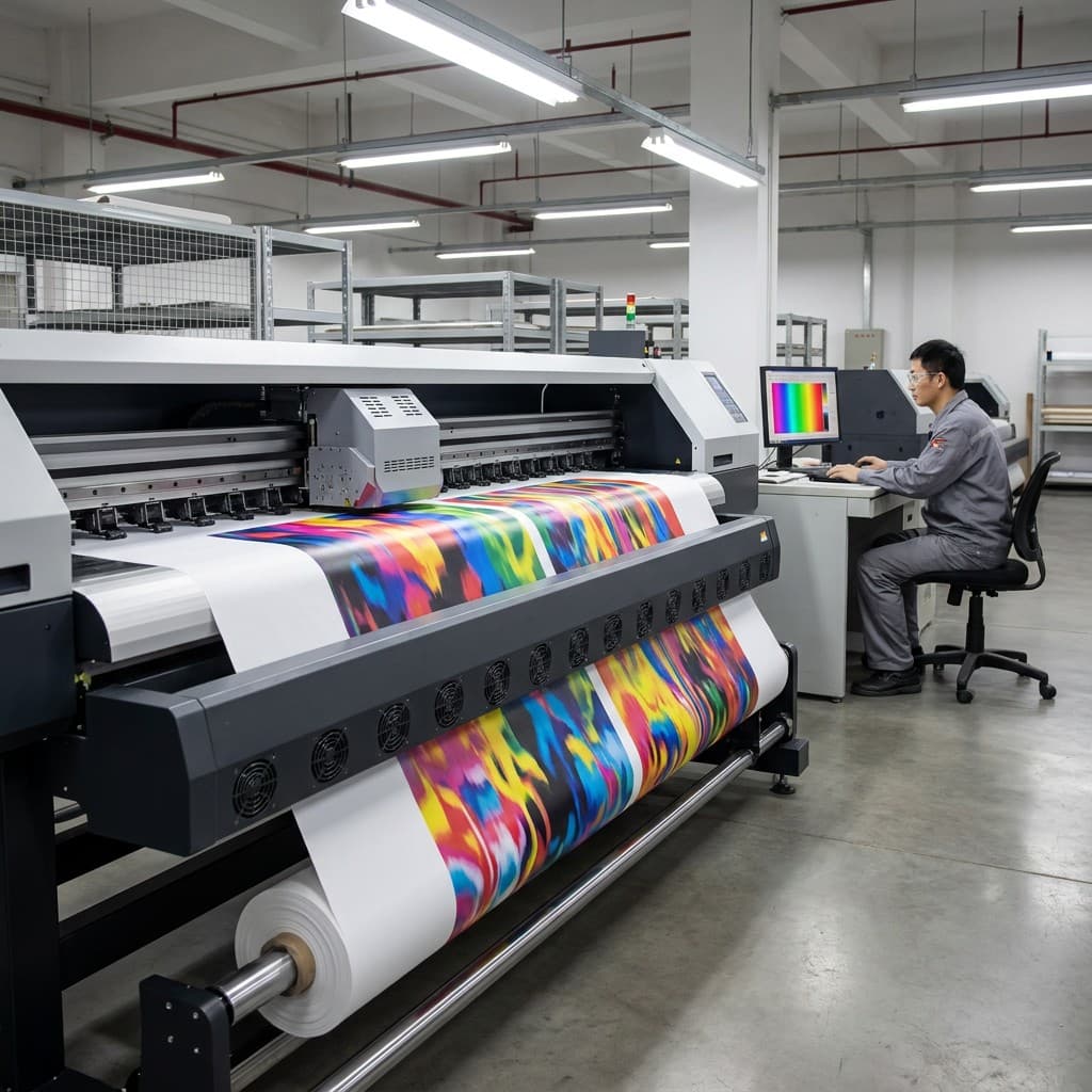 Digital printing workshop in China | InflatCustom Blog