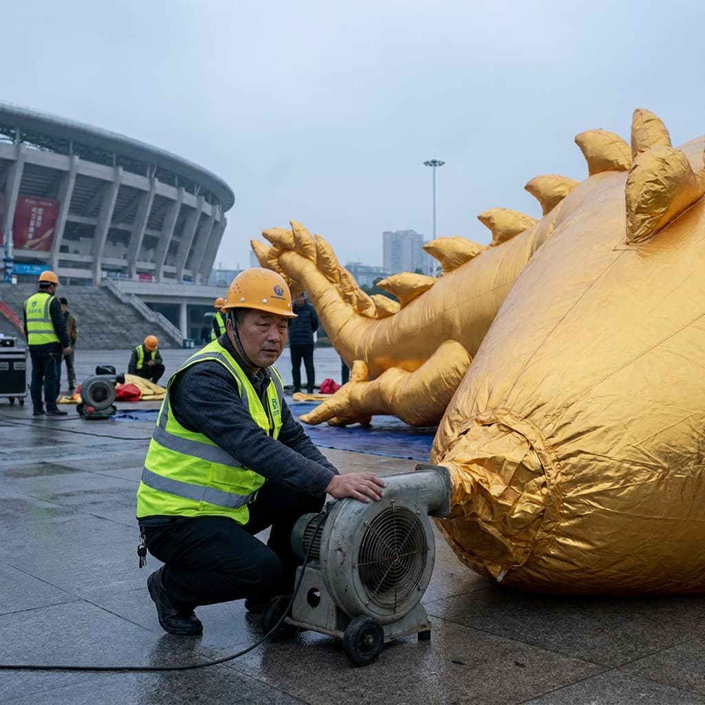 Giant Inflatable Animal Display for an Australian Sports Sponsorship Gallery 3