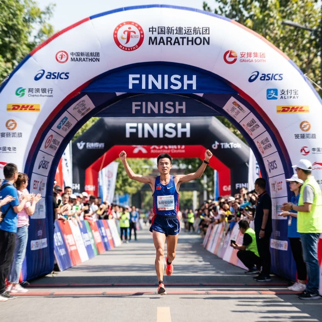 Custom Inflatable Entrance Tunnel for a US Regional Marathon Gallery 3