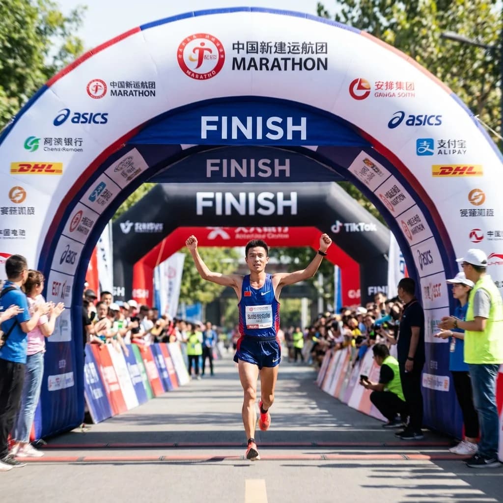 Custom Inflatable Entrance Tunnel for a US Regional Marathon Gallery 3