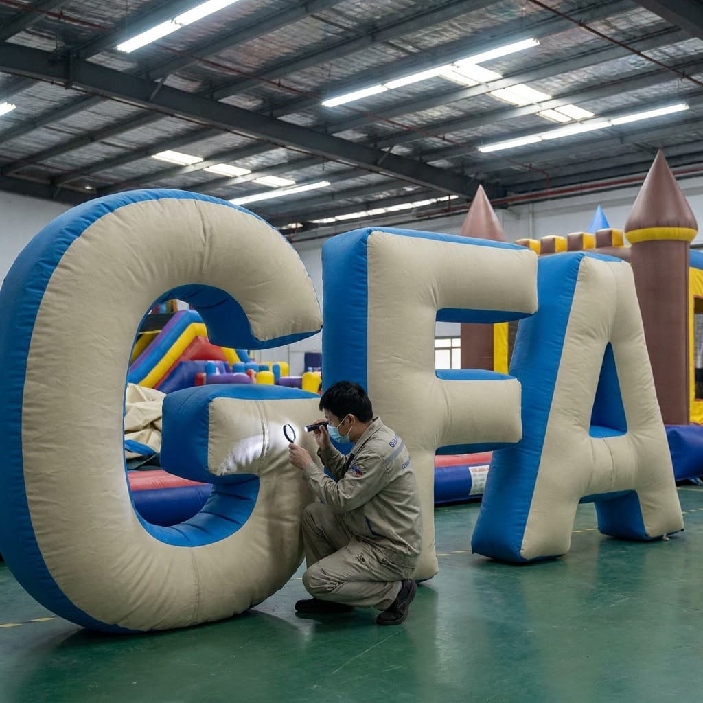 Giant Inflatable Letters for a US Retail Store Grand Opening Gallery 3