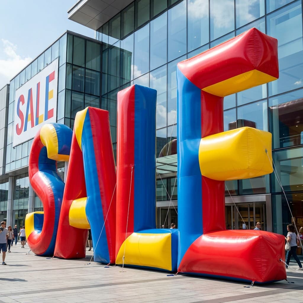 Inflatable Letters & Signs professional display