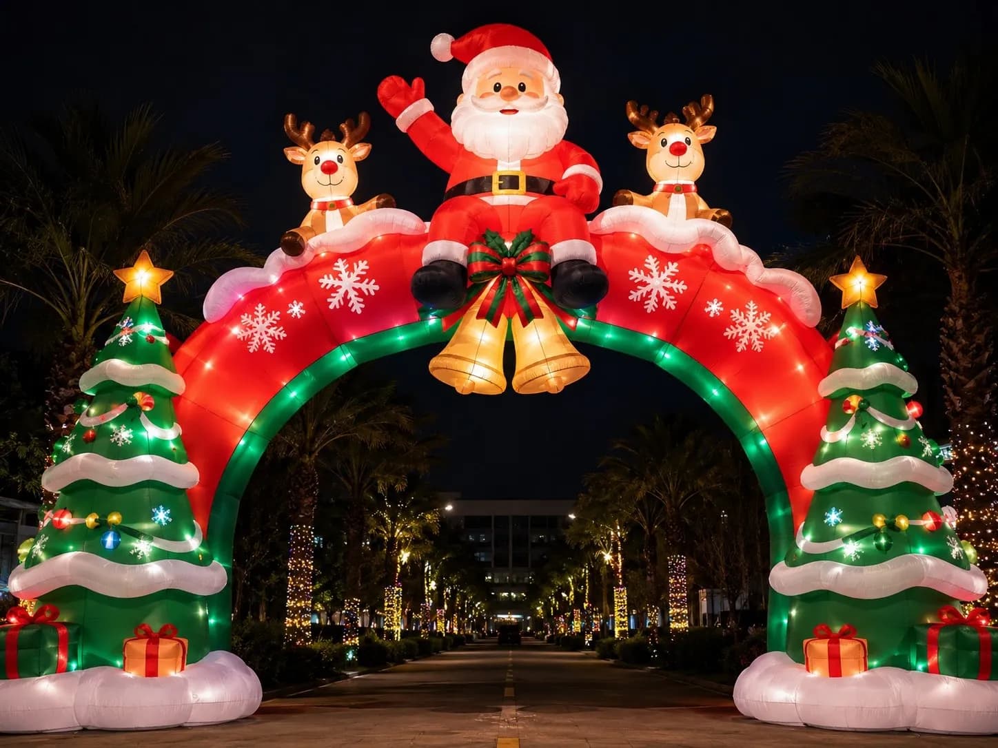 Custom Giant Inflatable Christmas Arch