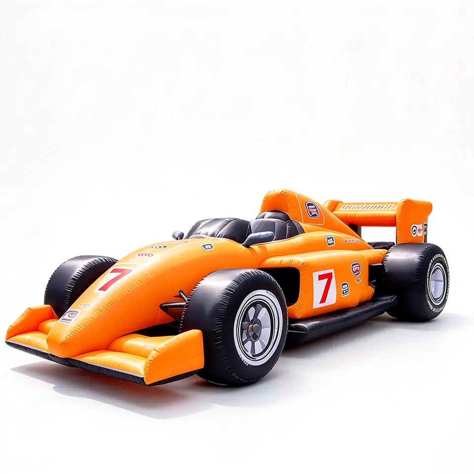 Custom Giant Inflatable Racing Car Replica