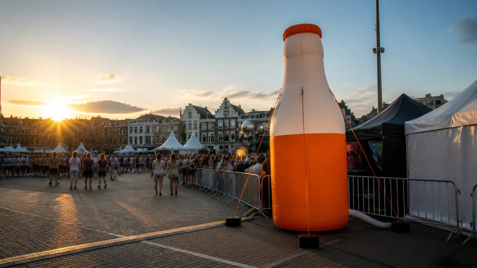 Netherlands custom inflatable product display for retail or event planning