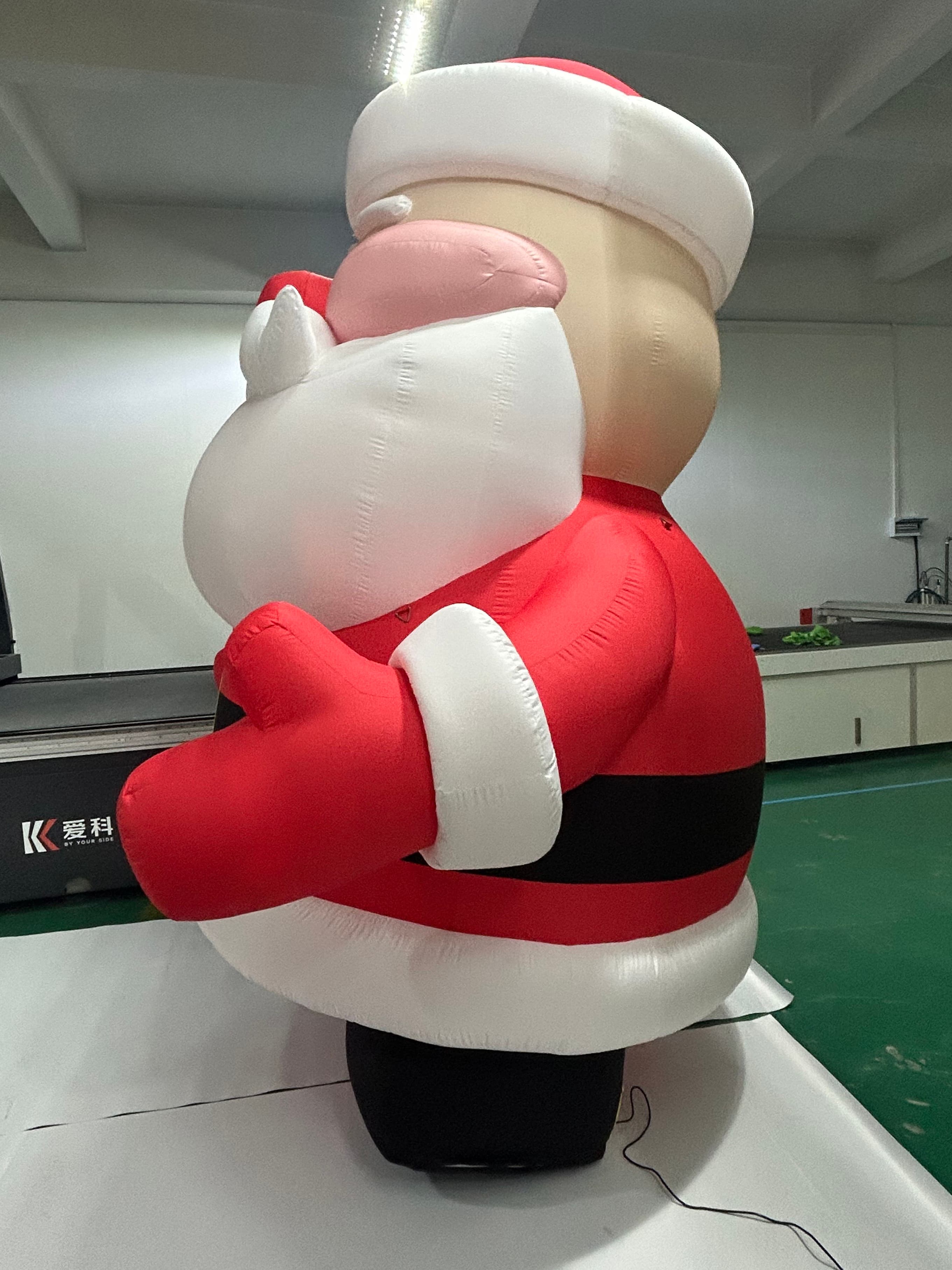Giant Inflatable Santa Claus Balloon Detail View 2 | InflatCustom