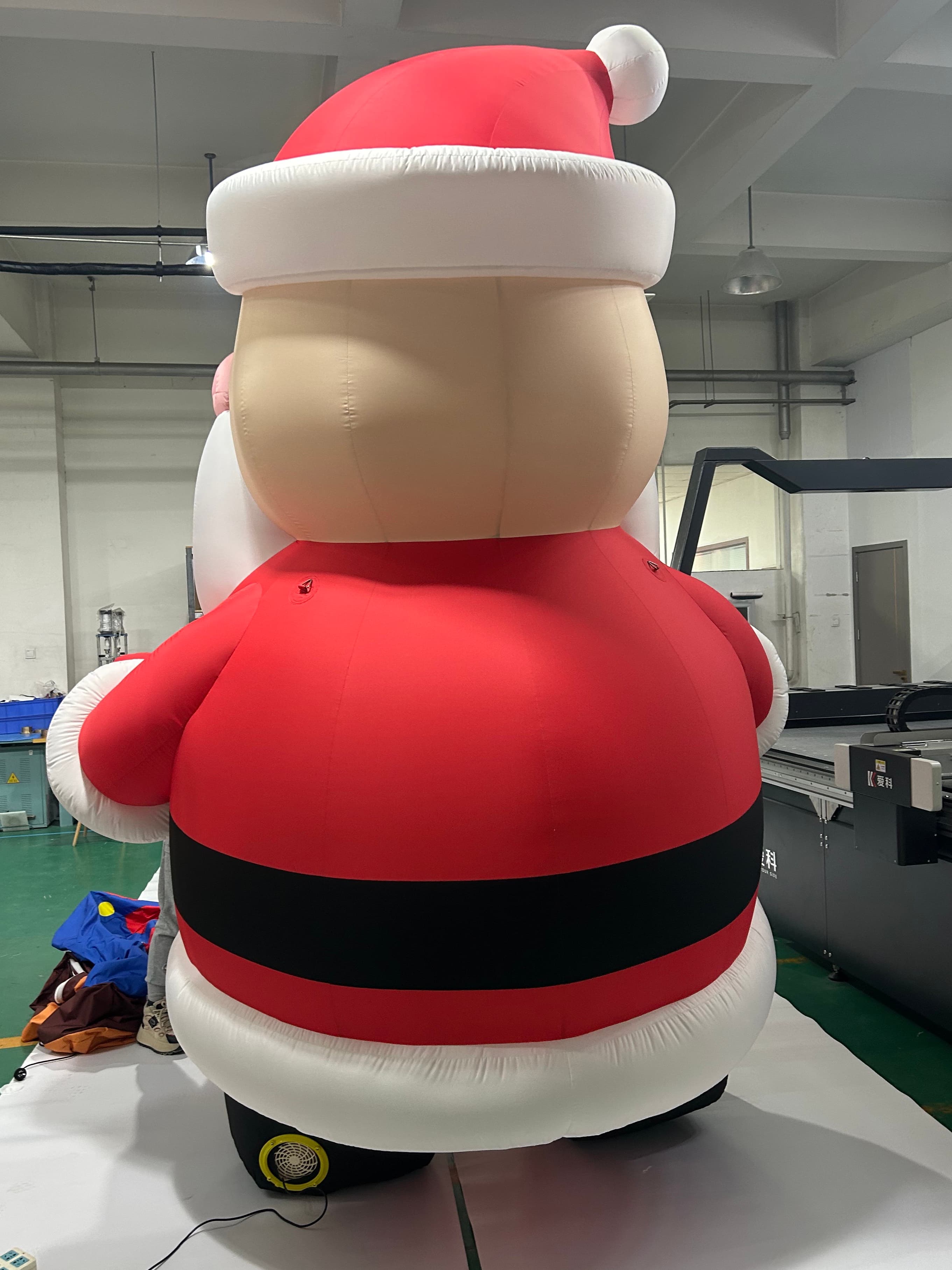 Giant Inflatable Santa Claus Balloon Detail View 4 | InflatCustom