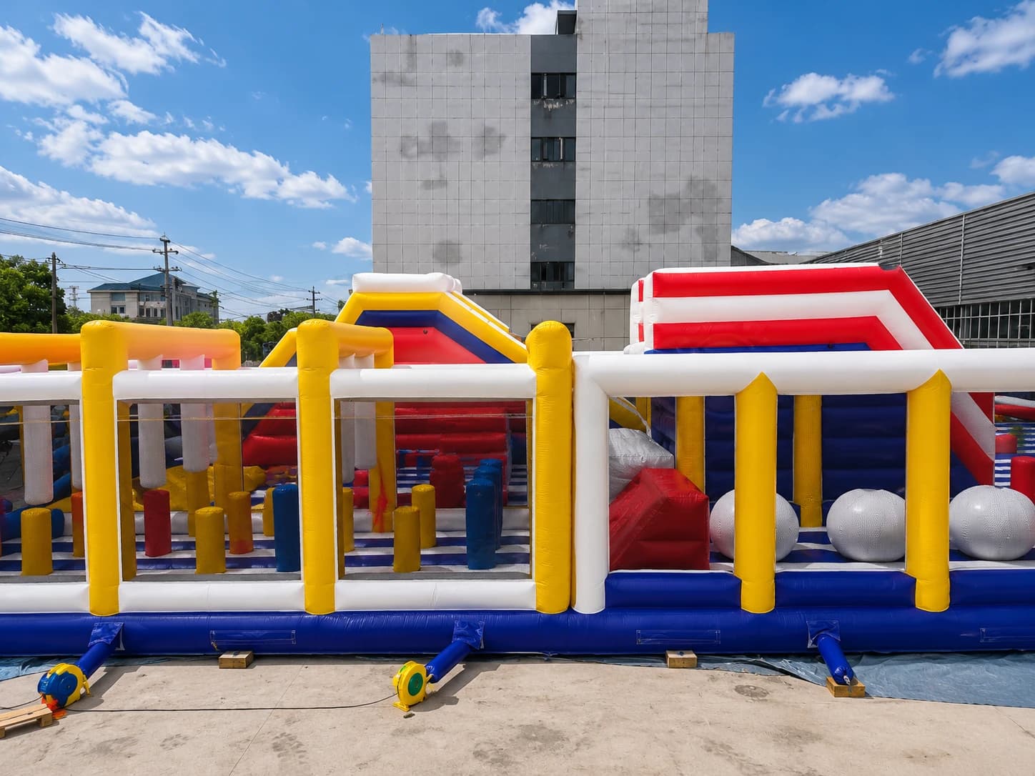 Commercial Grade PVC Inflatable Theme Park Detail 3