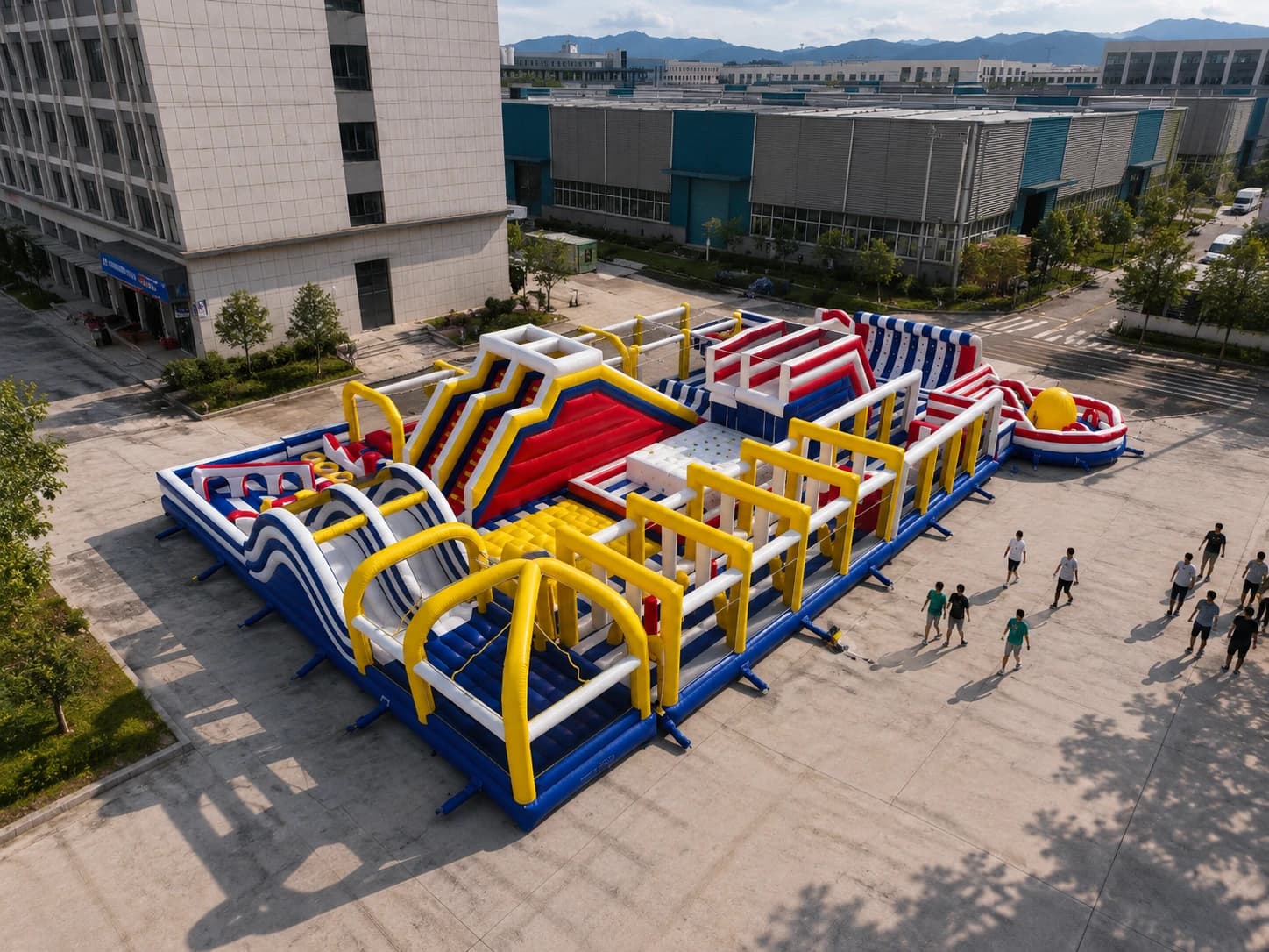 Commercial Grade PVC Inflatable Theme Park Detail 4