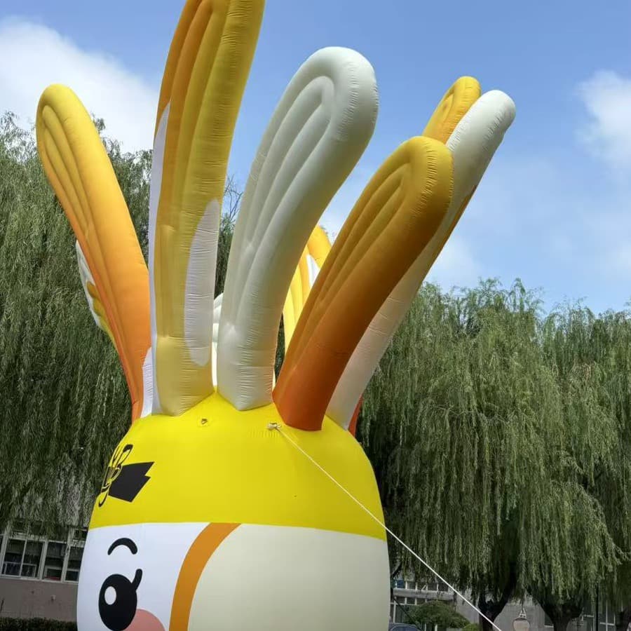 Custom Advertising Inflatable Dog Mascot Detail 2