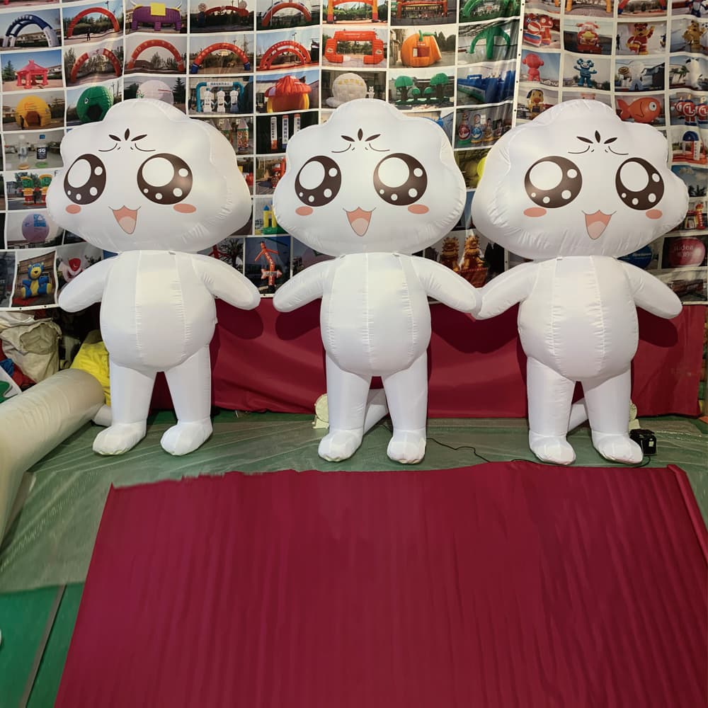 Custom Inflatable Cartoon Character Mascot Detail 1 | InflatCustom