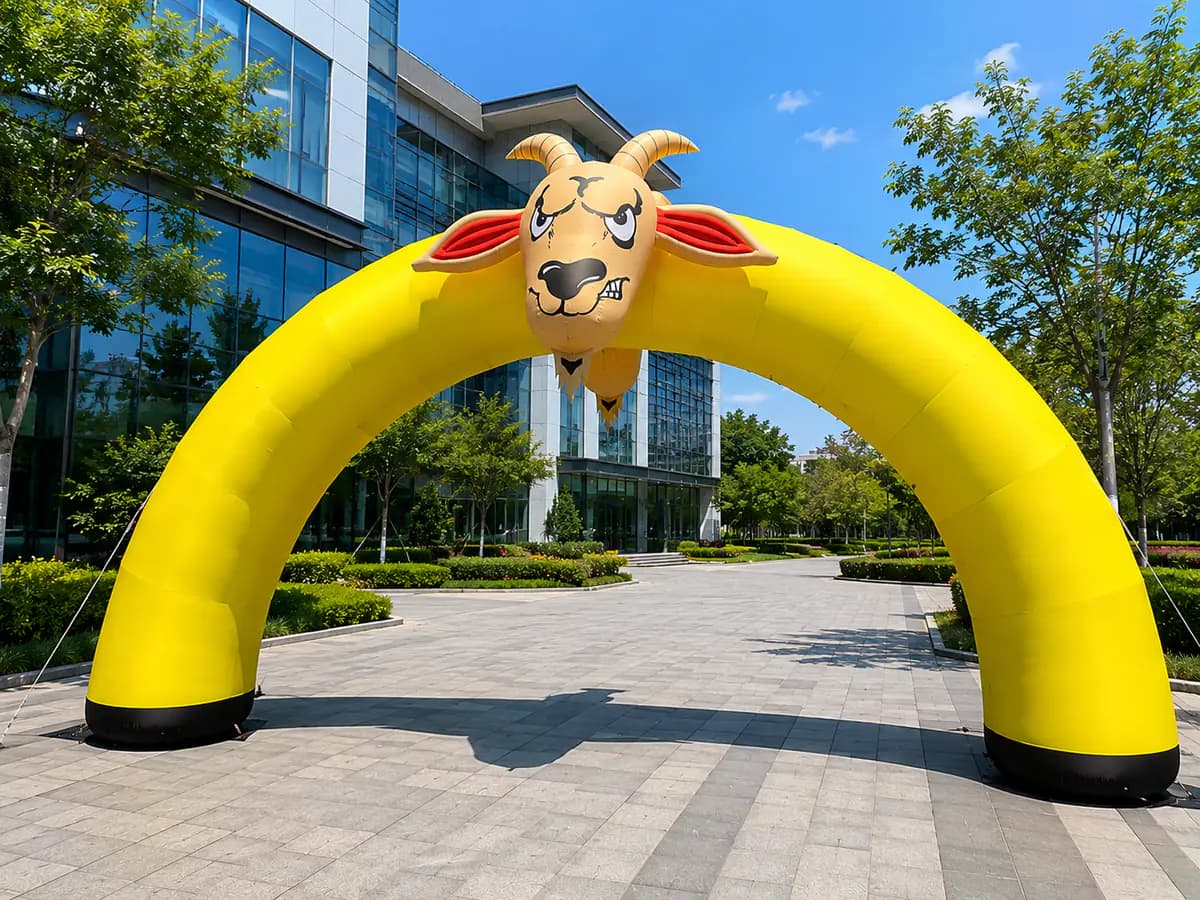 Custom Inflatable Advertising Arch Detail 2