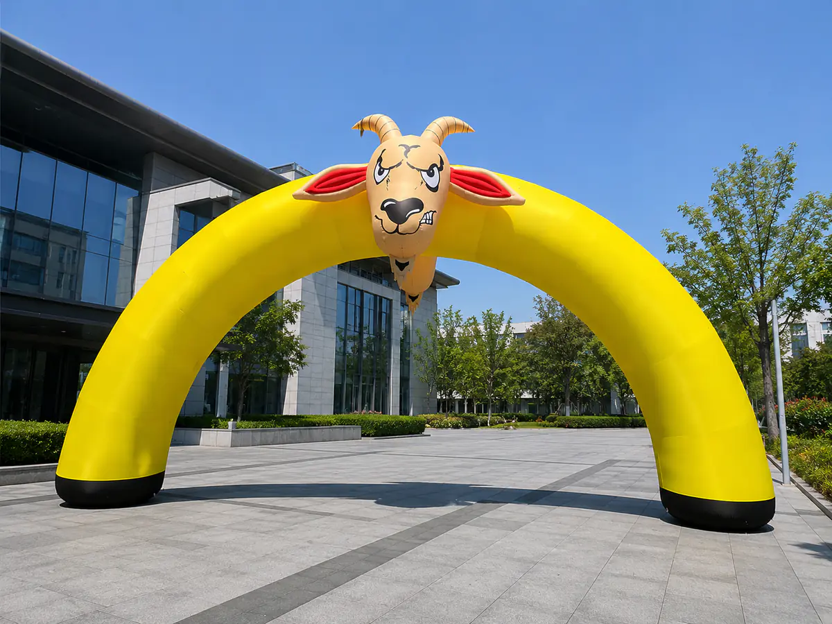 Custom Inflatable Advertising Arch Detail 4