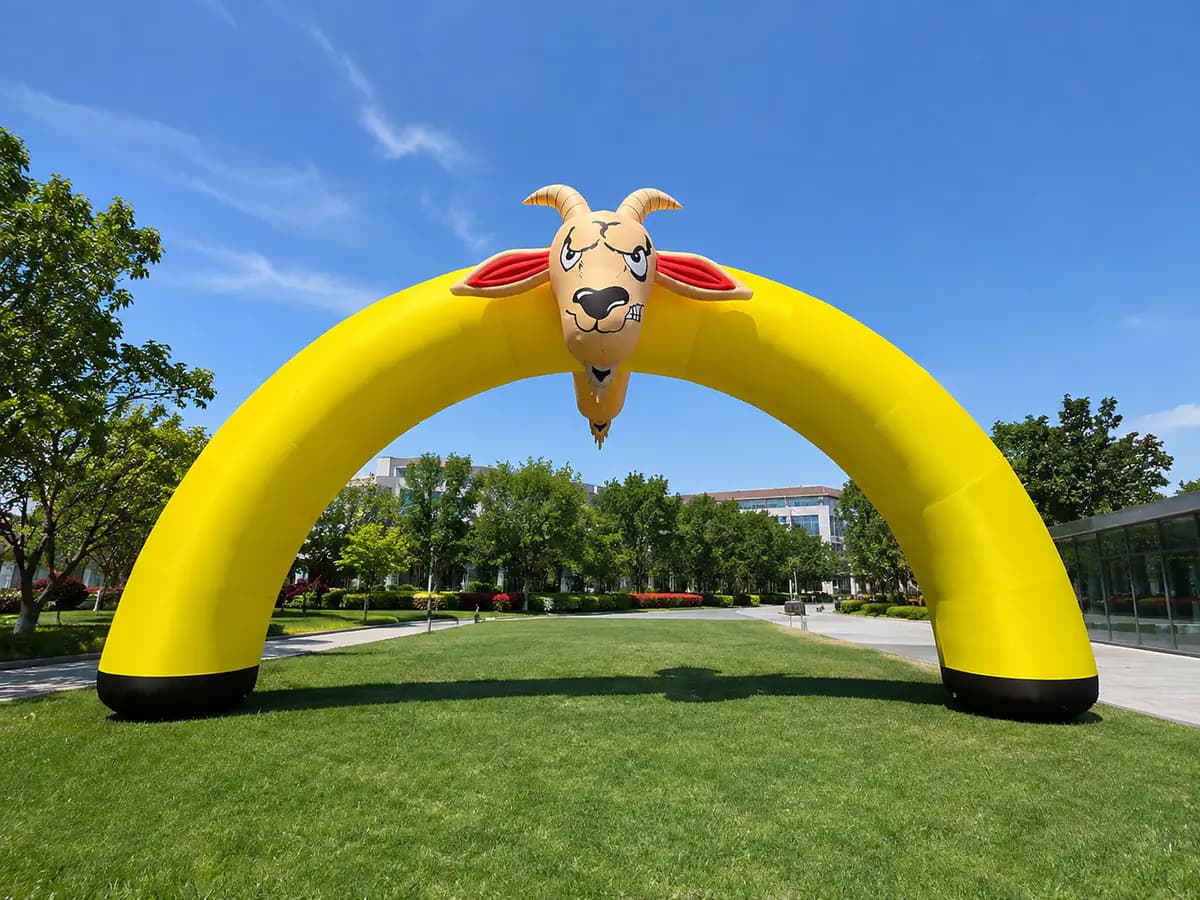 Custom Inflatable Advertising Arch Detail 5