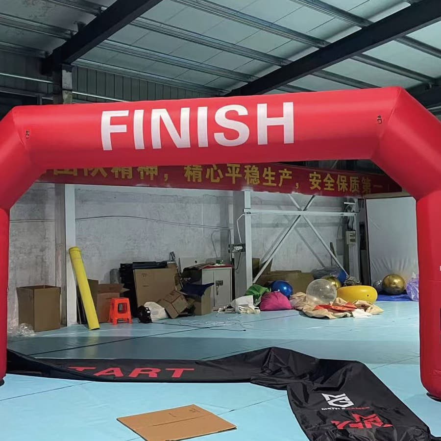 Custom Print Inflatable Tunnel Detail 2