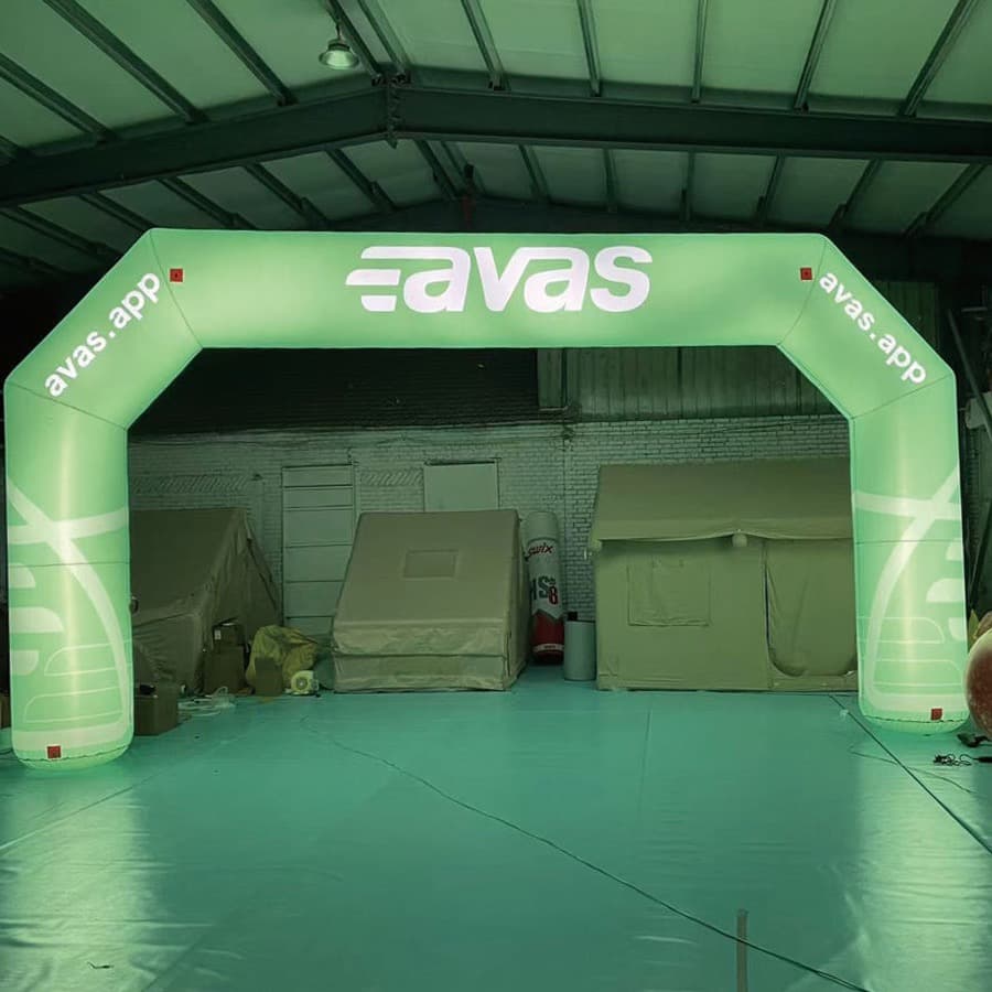 Custom Print Inflatable Tunnel Detail 4