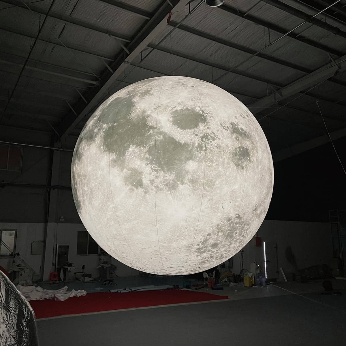 Custom LED Giant Inflatable Moon & Planets