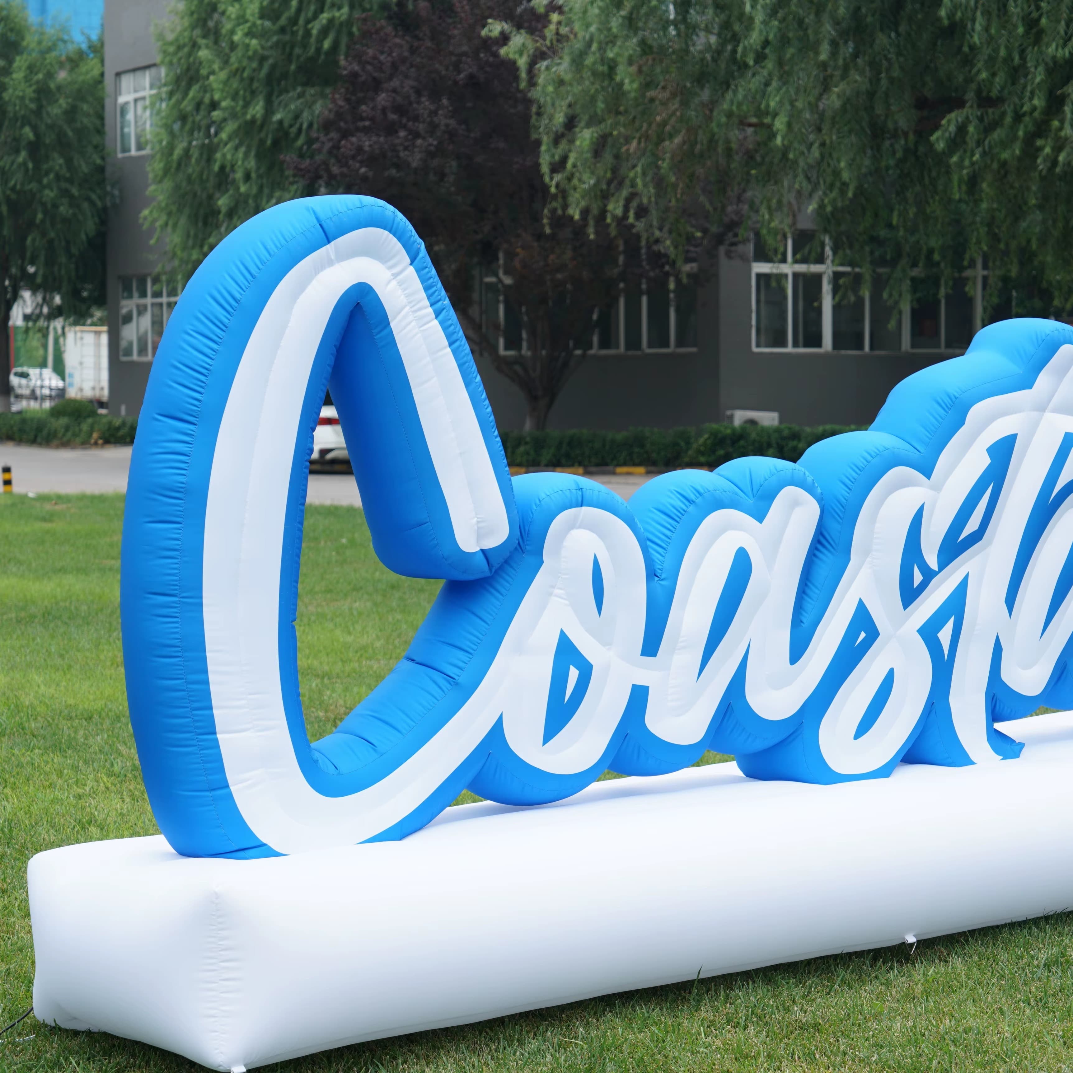 Custom 3D Inflatable Logo Sign Detail 1