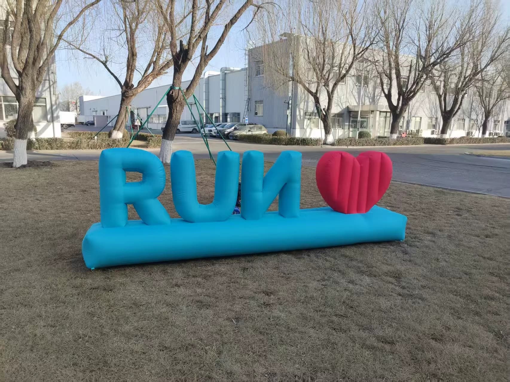 Custom 3D Inflatable Logo Sign Detail 4