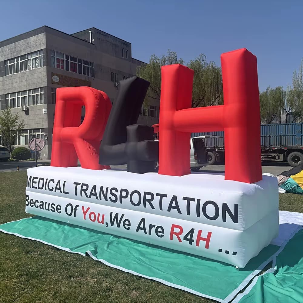 Custom Giant Inflatable Letters & Logo Signs Detail 1