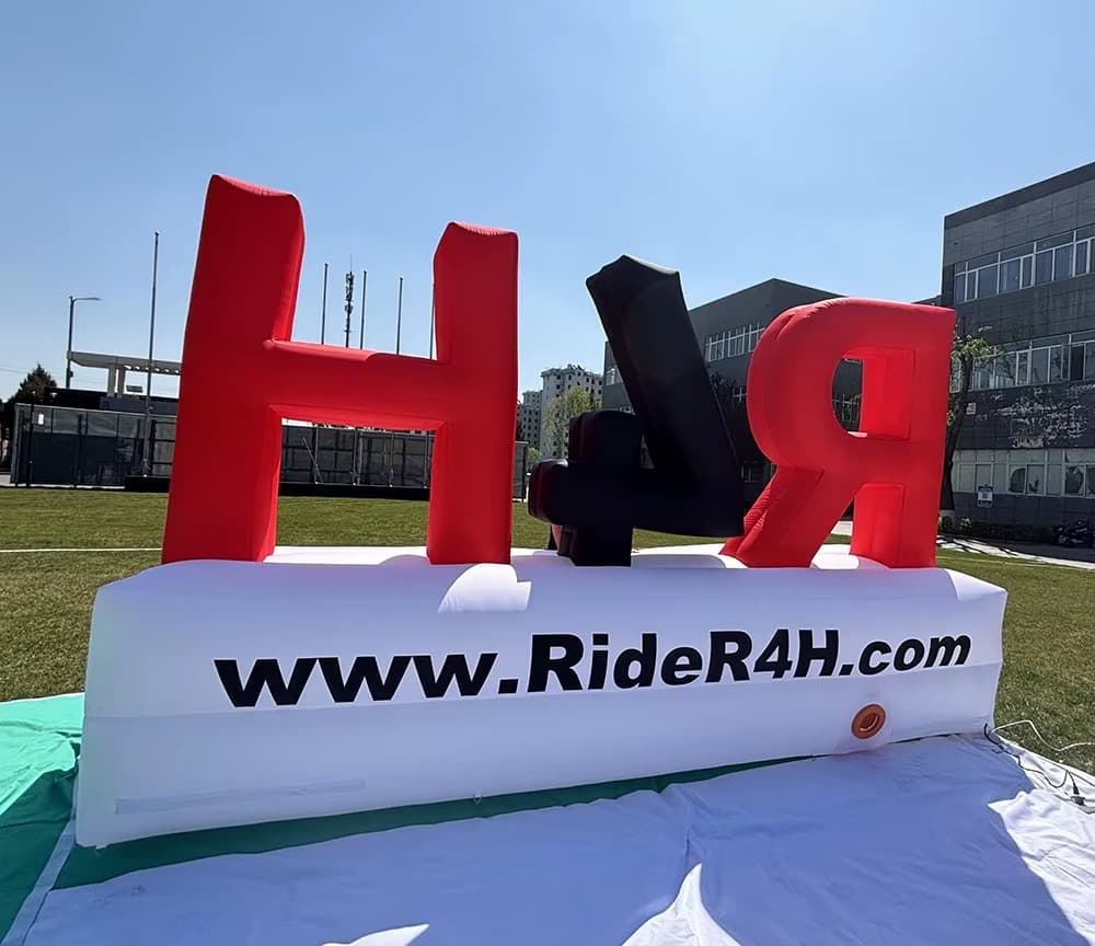 Custom Giant Inflatable Letters & Logo Signs Detail 2