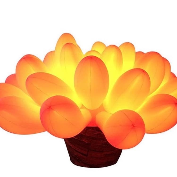 Giant Luminous Inflatable Flower Detail 2