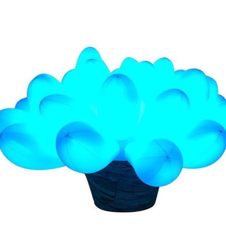 Giant Luminous Inflatable Flower Detail 3