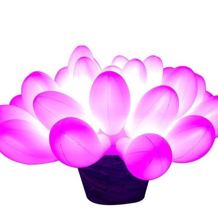 Giant Luminous Inflatable Flower Detail 4