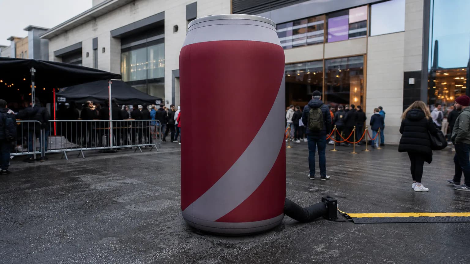 UK custom inflatable product display for retail or event planning