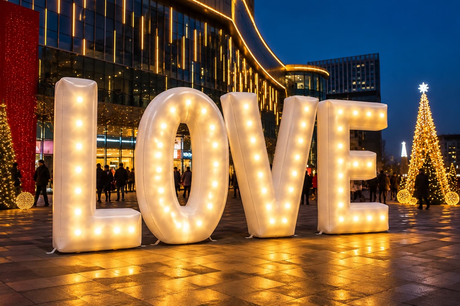 Custom Giant Inflatable Letters & Sign