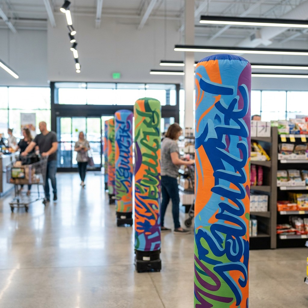 Custom Inflatable Tube Columns: How Modular Design Lets You Customize