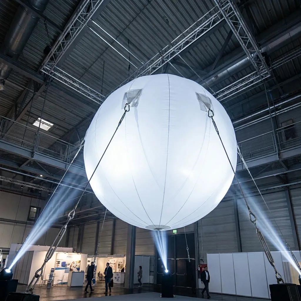 How to Hang an Inflatable from a Ceiling: Rigging & Safety