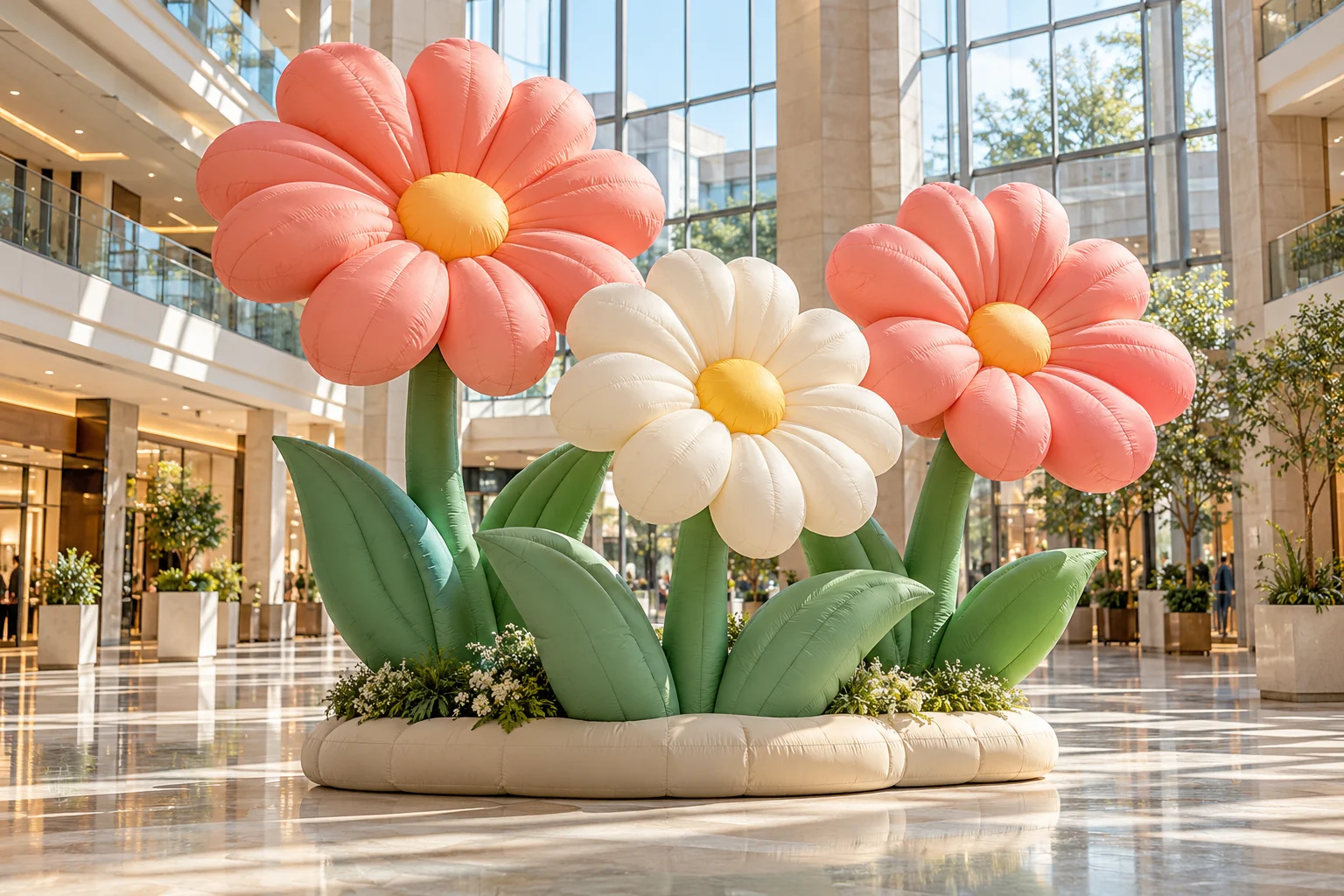 Custom Inflatables for Seasonal Mall Promotions: Flowers, Animals or Characters?