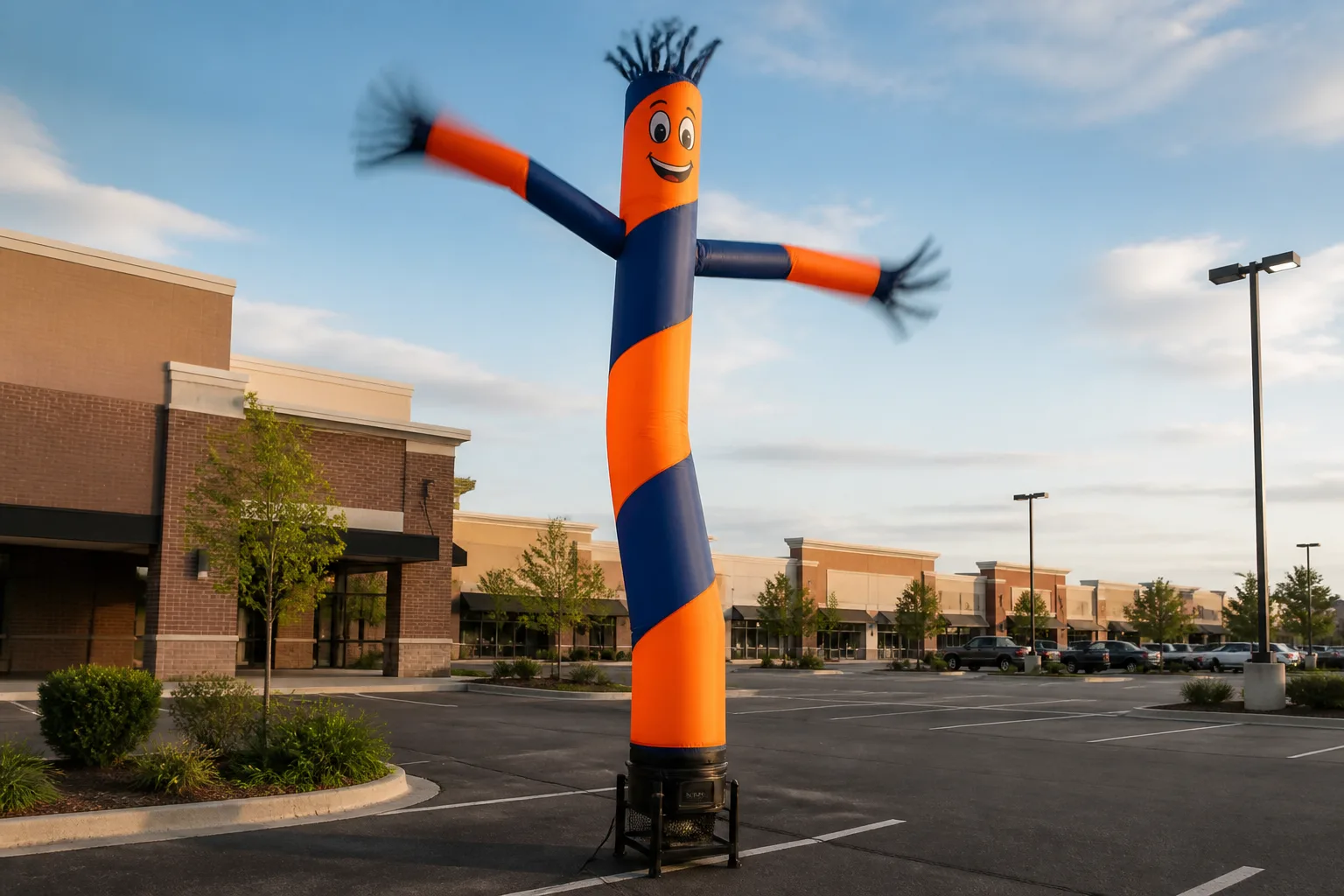 Project Brief: Custom High-Impact Air Dancer for a US Retail Event Activation