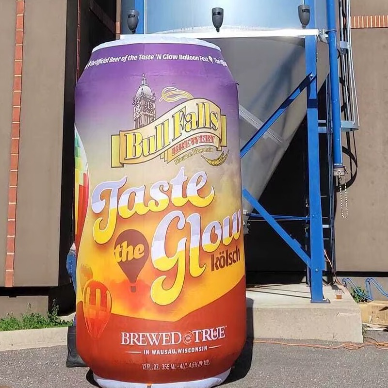 Custom Airtight Inflatable Drink Can Model