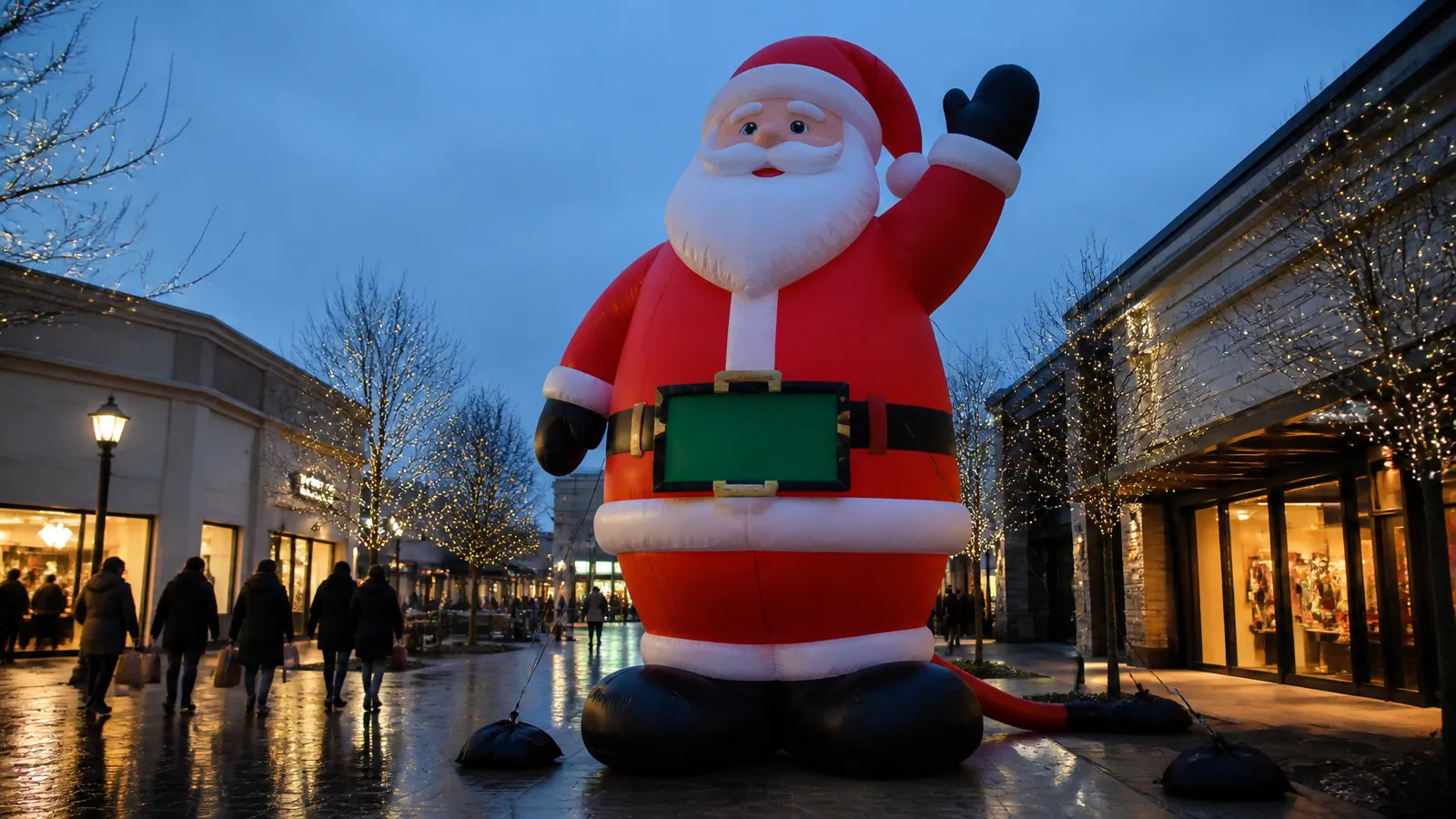Custom Christmas Inflatables for Commercial Displays